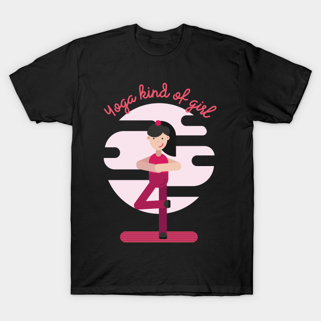 Yoga girl T-Shirt-TOZ